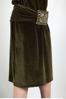 Photos Woman in Historical Dress 62 19th century green dark…